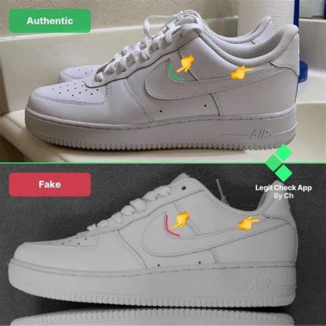 fake nike air force vs real|air force 1 legit check.